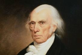 James Madison, four president, and flip-flopper on the Bank of the United States, and other issues.